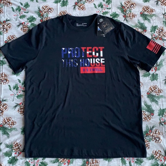 Under Armour Other - Under Armour- Black Freedom tee (XL). *NWT*